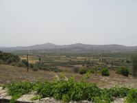 Blick von Palastanlage Festos