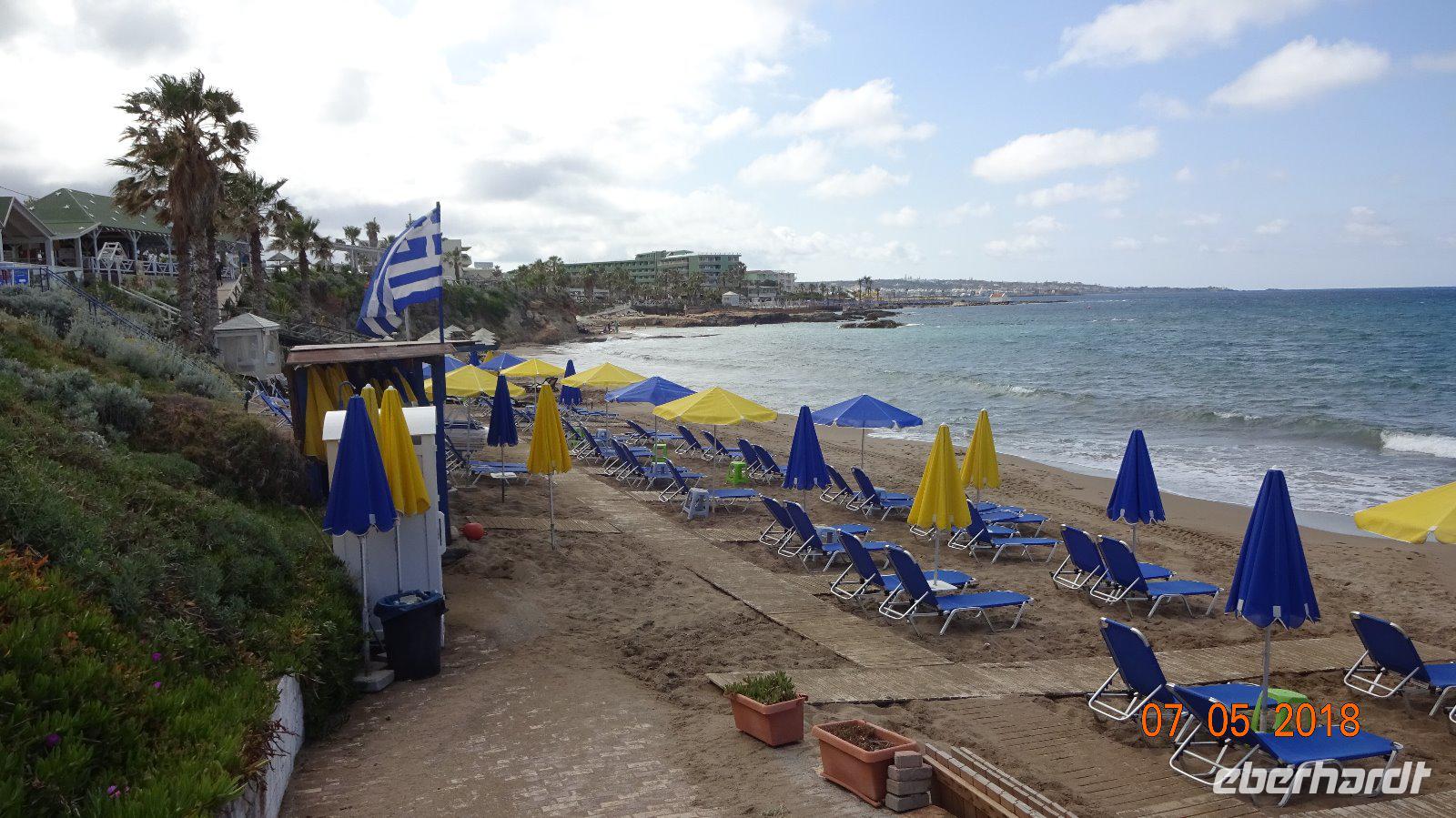 Anreise Chersonnissos Strand