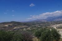 Ausblick vom Weingut Zachriaoudakis