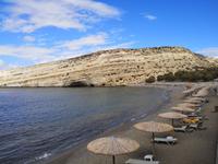 Matala - Strand und Hippie-Höhlen