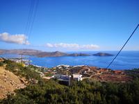 Ausflug zur Insel Spinalonga - Blick zur großen Halbinsel Spinalonga
