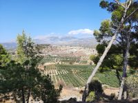 Festos - Blick in die Messara-Ebene 