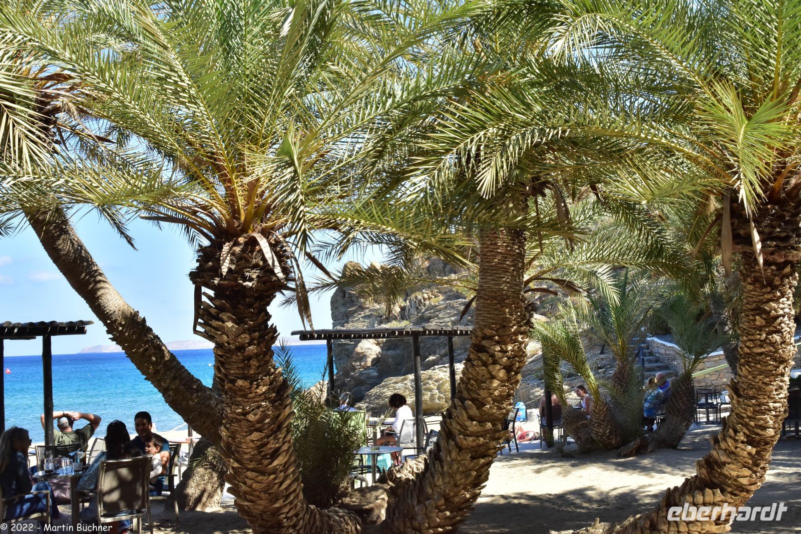 Palmenstrand von Vai