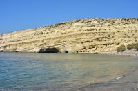 Matala - Höhlen waren bereits in der Steinzeit besiedelt