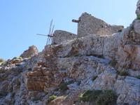 Ruinen von Getreidemühlen bei Seli Ampelou