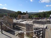 In den Palastruinen von Knossos