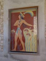 In den Palastruinen von Knossos