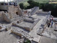 In den Palastruinen von Knossos