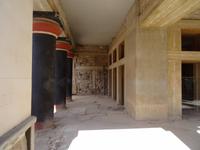 In den Palastruinen von Knossos