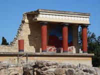In den Palastruinen von Knossos