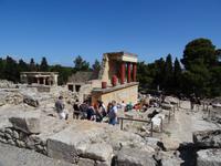 In den Palastruinen von Knossos