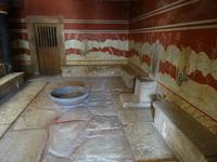 In den Palastruinen von Knossos