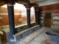 In den Palastruinen von Knossos