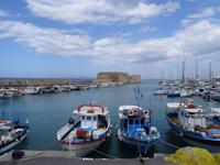 Heraklion - venezianischer Hafen mit Festung Koules 