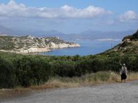 an der Ausgrabungsstätte von Gournia