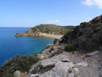 Blick über die Bucht von Vai