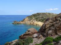 Blick über die Bucht von Vai