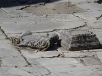 Fragmente der Titus-Basilika in Gortys