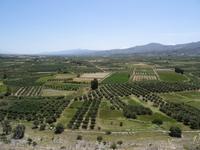 Blick auf die Messara-Ebene 