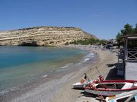 In der Bucht von Matala