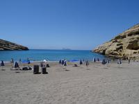 In der Bucht von Matala