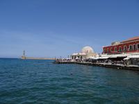 Chania - venezianischer Hafen mit Janitscharen-Moschee