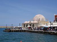 Chania - venezianischer Hafen mit Janitscharen-Moschee