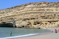 Kreta - Matala Hippihöhlen
