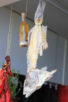 Kreta - Trockenfisch in Rethimnon