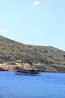 Kreta - Boot vor Spinalonga