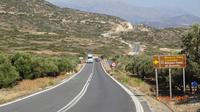 Straße nach Gournia zur Ausgrabung