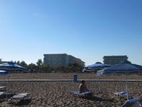 Rhodos - Blick zum Hotel