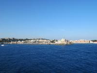 Rhodos - Blick zum Hafen von Rhodos Stadt