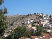 Rhodos - Insel Simy - alte Windmühlen
