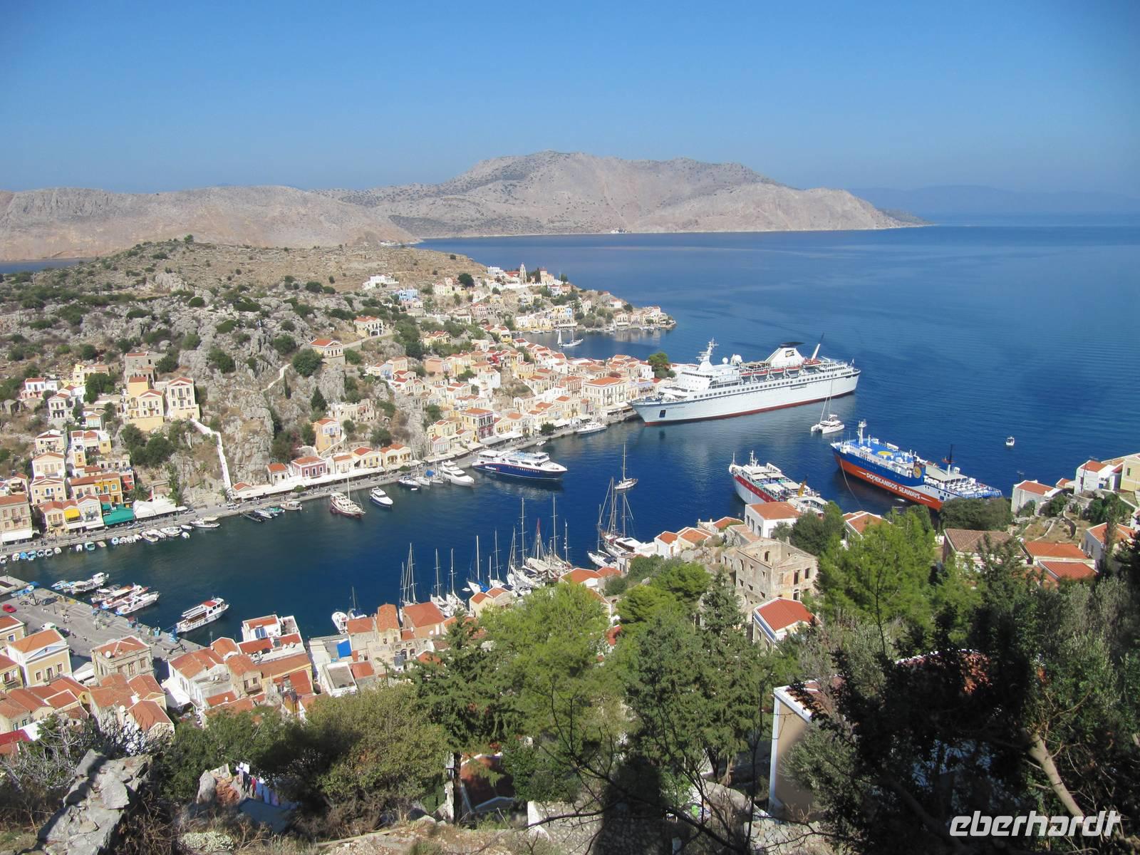 Rhodos - Hafen von Simy
