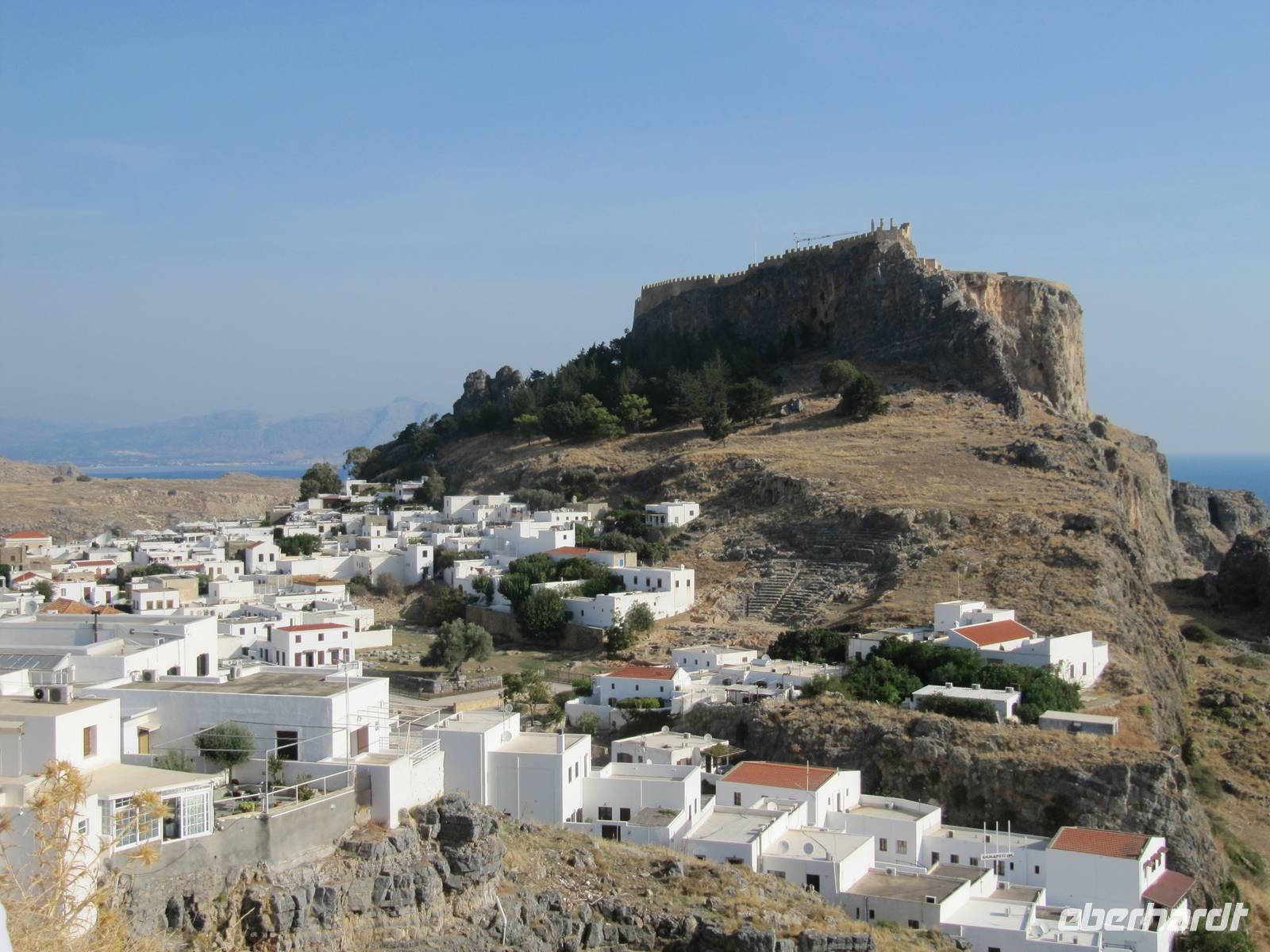 Rhodos - Blick nach Lindos