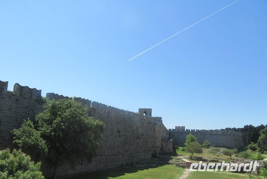 Rhodos Stadt - Stadtmauer