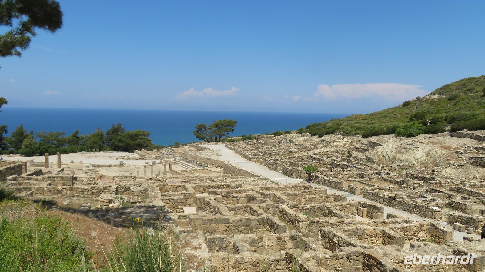 antike Stadt Kamiros