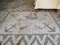 Mosaik im Kloster Panormitis, Symi