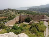 Ruine einer Kreuzritterburg in Kritinia