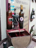 In Embonas fließt der Wein sogar aus einem Brunnen