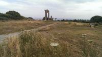 Tempelruine der Akropolis von Rhodos