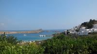 Blick auf Lindos