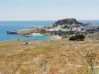 Blick auf Lindos