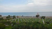 Blick vom Hotel