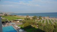 Blick vom Hotel