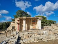 Insel Kreta - Palast von Knossos (südliches Propylaeum)