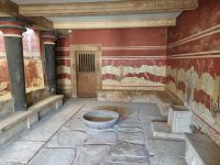 Insel Kreta - Palast von Knossos (Thronsaal)