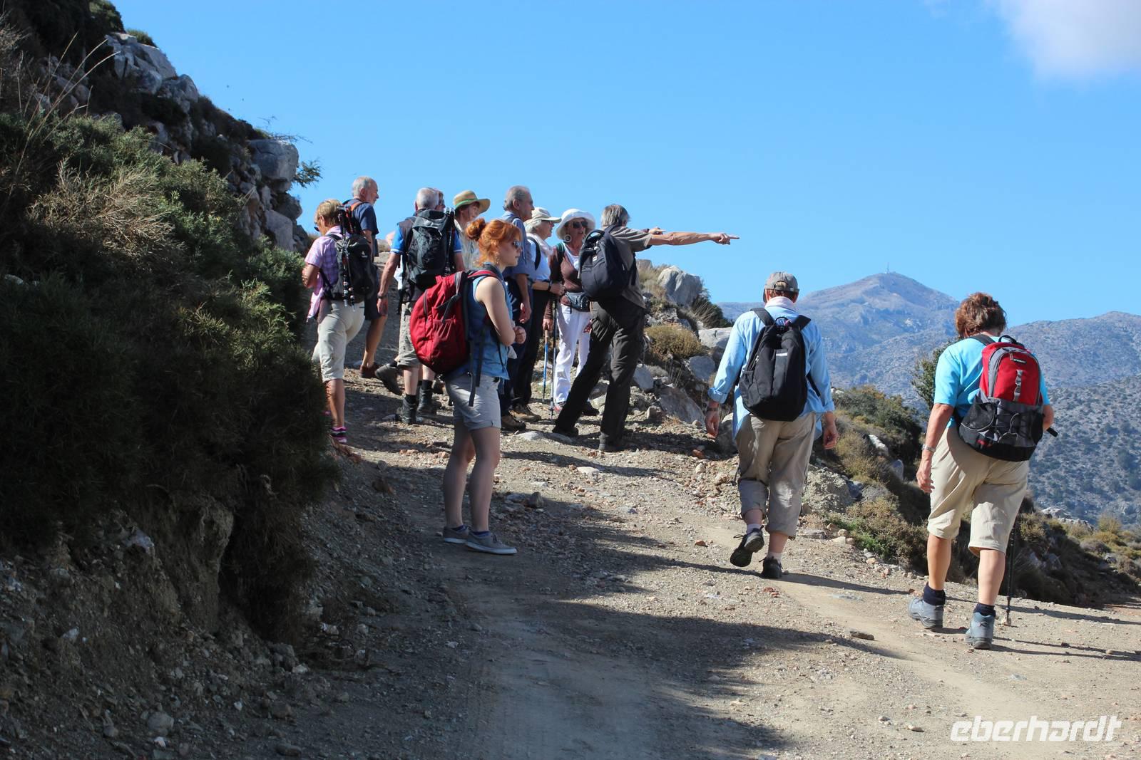 Aufstieg bei Ano Kera