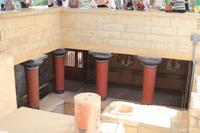 In der Ausgrabungsstätte Knossos